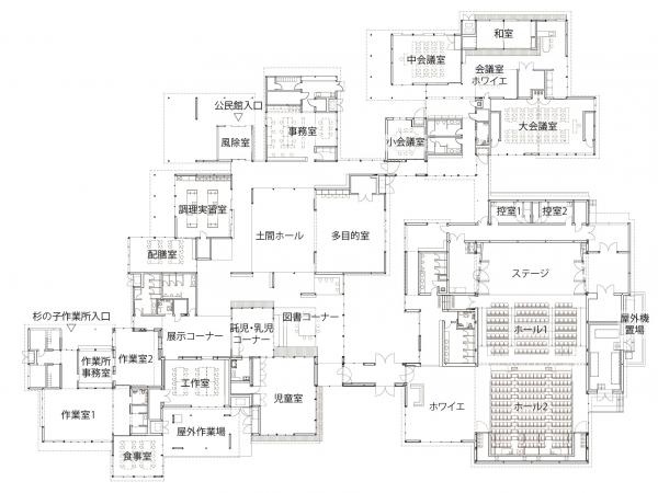 館内平面図