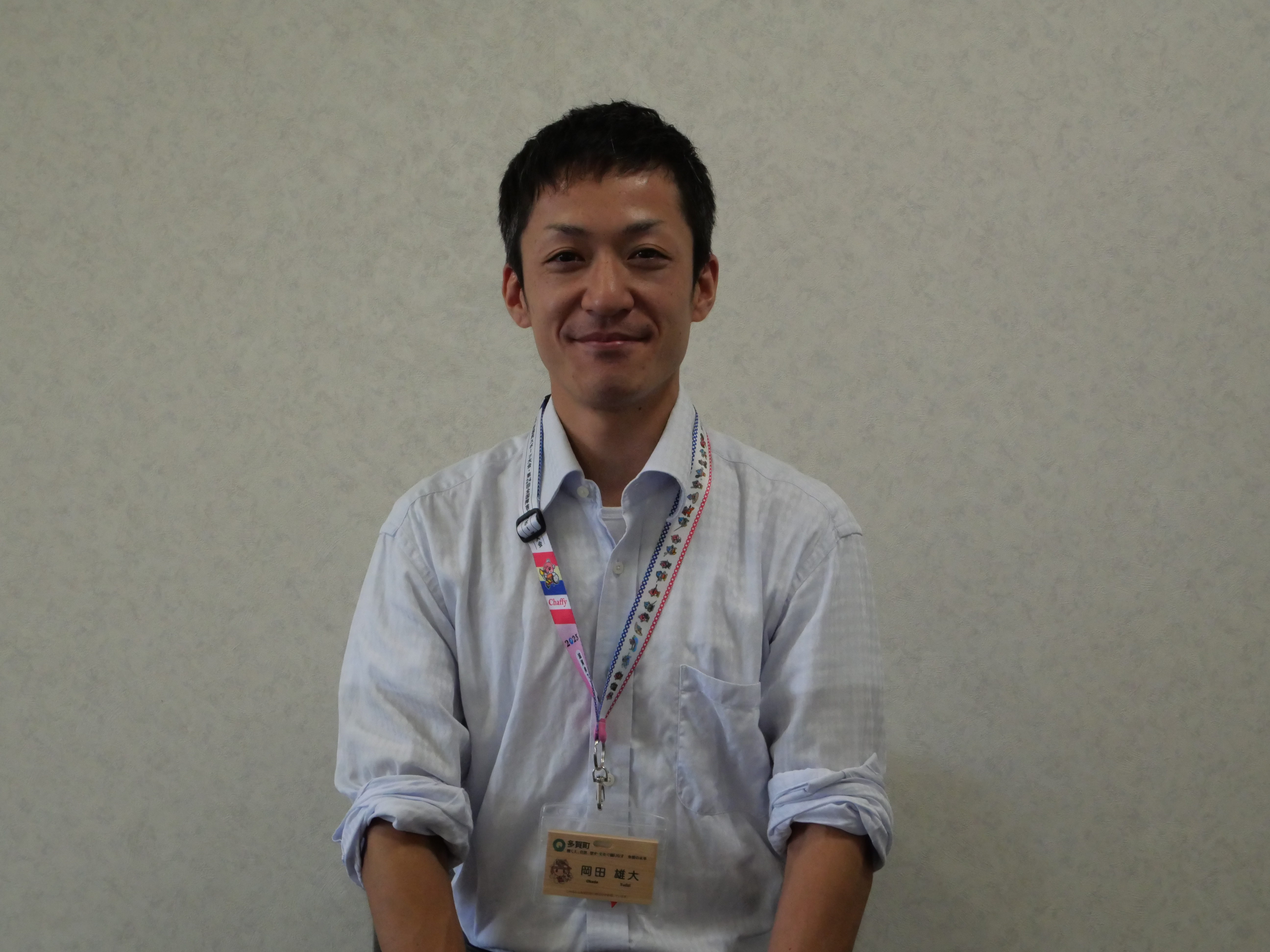 インタビューのようすの画像