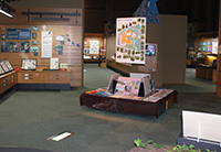多賀町立博物館内の常設展示室